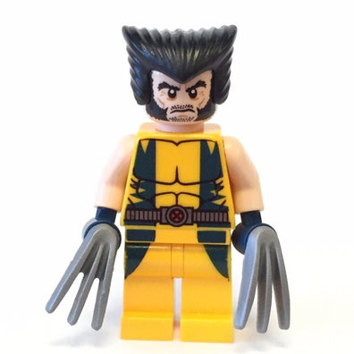 LEGO Minifigure-Wolverine-Super Heroes / X-Men-SH017-ACC1-Creative Brick Builders